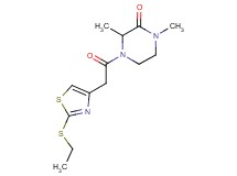 4-{[2-(ethylthio)-1,3-thiazol-4-yl]acetyl}-1,3-dimethylpiperazin-2-one