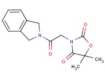 3-[2-(1,3-dihydro-2H-isoindol-2-yl)-2-oxoethyl]-5,5-dimethyl-1,3-oxazolidine-2,4-dione