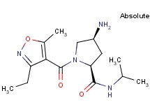 (2S,4S)-4-amino-1-[(3-ethyl-5-methylisoxazol-4-yl)carbonyl]-N-isopropylpyrrolidine-2-carboxamide