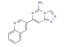 7-quinolin-3-yl[1,2,4]triazolo[4,3-c]pyrimidin-5-amine