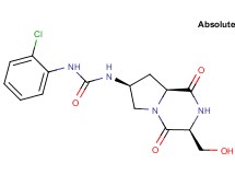 N-(2-chlorophenyl)-N'-[(3S,7S,8aS)-3-(hydroxymethyl)-1,4-dioxooctahydropyrrolo[1,2-a]pyrazin-7-yl]urea