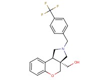 [(3aS*,9bS*)-2-[4-(trifluoromethyl)benzyl]-1,2,3,9b-tetrahydrochromeno[3,4-c]pyrrol-3a(4H)-yl]methanol