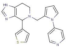 5-[(1-pyridin-4-yl-1H-pyrrol-2-yl)methyl]-4-(3-thienyl)-4,5,6,7-tetrahydro-1H-imidazo[4,5-c]pyridine