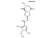 1-ethyl-2,5-dimethyl-N-[(7S,8aS)-2-methyl-1,4-dioxooctahydropyrrolo[1,2-a]pyrazin-7-yl]-1H-pyrrole-3-carboxamide