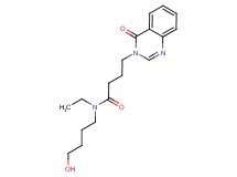 N-ethyl-N-(4-hydroxybutyl)-4-(4-oxoquinazolin-3(4H)-yl)butanamide