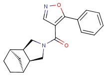 (1R*,2R*,6S*,7S*)-4-[(5-phenylisoxazol-4-yl)carbonyl]-4-azatricyclo[5.2.1.0~2,6~]decane