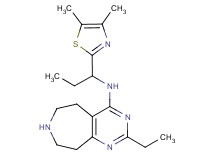 N-[1-(4,5-dimethyl-1,3-thiazol-2-yl)propyl]-2-ethyl-6,7,8,9-tetrahydro-5H-pyrimido[4,5-d]azepin-4-amine dihydrochloride