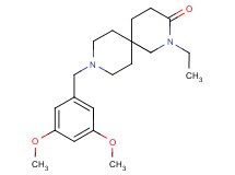 9-(3,5-dimethoxybenzyl)-2-ethyl-2,9-diazaspiro[5.5]undecan-3-one