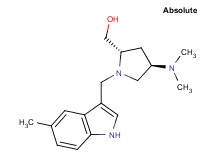 {(2S,4R)-4-(dimethylamino)-1-[(5-methyl-1H-indol-3-yl)methyl]pyrrolidin-2-yl}methanol
