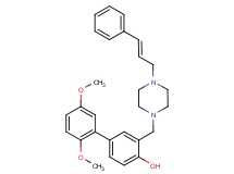 2',5'-dimethoxy-3-({4-[(2E)-3-phenyl-2-propen-1-yl]-1-piperazinyl}methyl)-4-biphenylol
