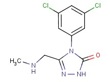 4-(3,5-dichlorophenyl)-5-[(methylamino)methyl]-2,4-dihydro-3H-1,2,4-triazol-3-one