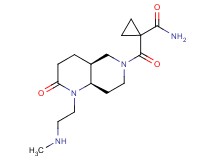 1-{[rel-(4aS,8aR)-1-[2-(methylamino)ethyl]-2-oxooctahydro-1,6-naphthyridin-6(2H)-yl]carbonyl}cyclopropanecarboxamide hydrochloride