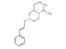 2-ethyl-1-isopropyl-4-[(2E)-3-phenylprop-2-en-1-yl]piperazine