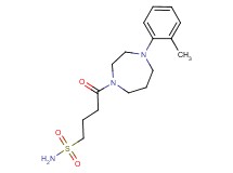 4-[4-(2-methylphenyl)-1,4-diazepan-1-yl]-4-oxo-1-butanesulfonamide