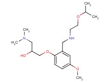 1-(dimethylamino)-3-(2-{[(2-isopropoxyethyl)amino]methyl}-4-methoxyphenoxy)-2-propanol