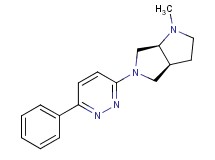 (3aS,6aS)-1-methyl-5-(6-phenylpyridazin-3-yl)octahydropyrrolo[3,4-b]pyrrole
