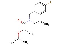 N-allyl-N-(4-fluorobenzyl)-2-isopropoxypropanamide