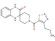 1-[(4-propyl-1,2,3-thiadiazol-5-yl)carbonyl]-1',4'-dihydro-3'H-spiro[piperidine-4,2'-quinoxalin]-3'-one
