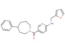 N-(2-furylmethyl)-5-[(4-phenylazepan-1-yl)carbonyl]pyridin-2-amine