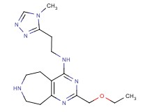 2-(ethoxymethyl)-N-[2-(4-methyl-4H-1,2,4-triazol-3-yl)ethyl]-6,7,8,9-tetrahydro-5H-pyrimido[4,5-d]azepin-4-amine