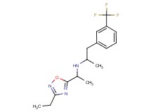 N-[1-(3-ethyl-1,2,4-oxadiazol-5-yl)ethyl]-1-[3-(trifluoromethyl)phenyl]-2-propanamine