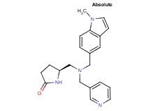 (5S)-5-{[[(1-methyl-1H-indol-5-yl)methyl](pyridin-3-ylmethyl)amino]methyl}pyrrolidin-2-one
