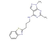 N-[3-(1,3-benzothiazol-2-yl)propyl]-1,6-dimethyl-1H-pyrazolo[3,4-d]pyrimidin-4-amine