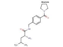 N~1~-[4-(pyrrolidin-1-ylcarbonyl)benzyl]-D-leucinamide