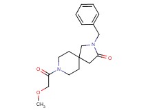 2-benzyl-8-(methoxyacetyl)-2,8-diazaspiro[4.5]decan-3-one