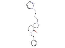 7-(2-phenylethyl)-2-[3-(1H-pyrazol-1-yl)propyl]-2,7-diazaspiro[4.5]decan-6-one