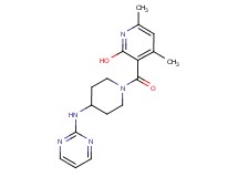 4,6-dimethyl-3-{[4-(2-pyrimidinylamino)-1-piperidinyl]carbonyl}-2-pyridinol