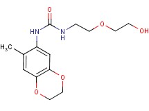 N-[2-(2-hydroxyethoxy)ethyl]-N'-(7-methyl-2,3-dihydro-1,4-benzodioxin-6-yl)urea