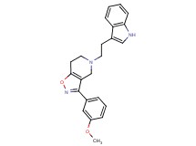 5-[2-(1H-indol-3-yl)ethyl]-3-(3-methoxyphenyl)-4,5,6,7-tetrahydroisoxazolo[4,5-c]pyridine