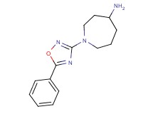 1-(5-phenyl-1,2,4-oxadiazol-3-yl)-4-azepanamine hydrochloride