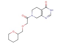 7-[(tetrahydro-2H-pyran-2-ylmethoxy)acetyl]-5,6,7,8-tetrahydropyrido[3,4-d]pyrimidin-4(3H)-one