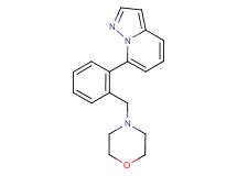 7-[2-(morpholin-4-ylmethyl)phenyl]pyrazolo[1,5-a]pyridine