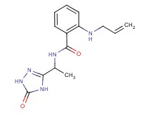 2-(allylamino)-N-[1-(5-oxo-4,5-dihydro-1H-1,2,4-triazol-3-yl)ethyl]benzamide