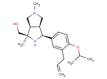 [(1R*,3S*,3aS*,6aR*)-3-(3-allyl-4-isopropoxyphenyl)-1,5-dimethyloctahydropyrrolo[3,4-c]pyrrol-1-yl]methanol