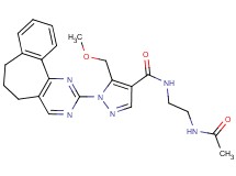 N-[2-(acetylamino)ethyl]-1-(6,7-dihydro-5H-benzo[6,7]cyclohepta[1,2-d]pyrimidin-2-yl)-5-(methoxymethyl)-1H-pyrazole-4-carboxamide
