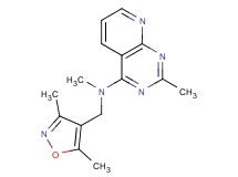 N-[(3,5-dimethylisoxazol-4-yl)methyl]-N,2-dimethylpyrido[2,3-d]pyrimidin-4-amine