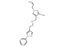 N-[(1-allyl-3-methyl-1H-pyrazol-4-yl)methyl]-2-(1-phenyl-1H-pyrazol-4-yl)ethanamine