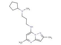 N-cyclopentyl-N'-(2,5-dimethylpyrazolo[1,5-a]pyrimidin-7-yl)-N-methyl-1,3-propanediamine