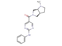 5-{[(3aS,6aS)-1-methylhexahydropyrrolo[3,4-b]pyrrol-5(1H)-yl]carbonyl}-N-phenylpyrimidin-2-amine