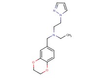 (2,3-dihydro-1,4-benzodioxin-6-ylmethyl)ethyl[2-(1H-pyrazol-1-yl)ethyl]amine