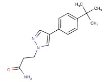 3-[4-(4-tert-butylphenyl)-1H-pyrazol-1-yl]propanamide