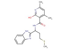 N-[1-(1H-benzimidazol-2-yl)-3-(methylthio)propyl]-2-hydroxy-4,6-dimethylnicotinamide