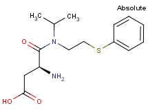 (3S)-3-amino-4-{isopropyl[2-(phenylthio)ethyl]amino}-4-oxobutanoic acid
