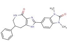 2-(1,3-dimethyl-2-oxo-2,3-dihydro-1H-benzimidazol-5-yl)-7-phenyl-5,6,7,8-tetrahydroimidazo[4,5-c]azepin-4(1H)-one