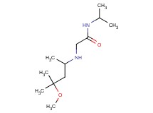 N-isopropyl-2-[(3-methoxy-1,3-dimethylbutyl)amino]acetamide