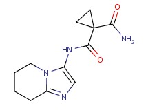N~1~-(5,6,7,8-tetrahydroimidazo[1,2-a]pyridin-3-yl)cyclopropane-1,1-dicarboxamide